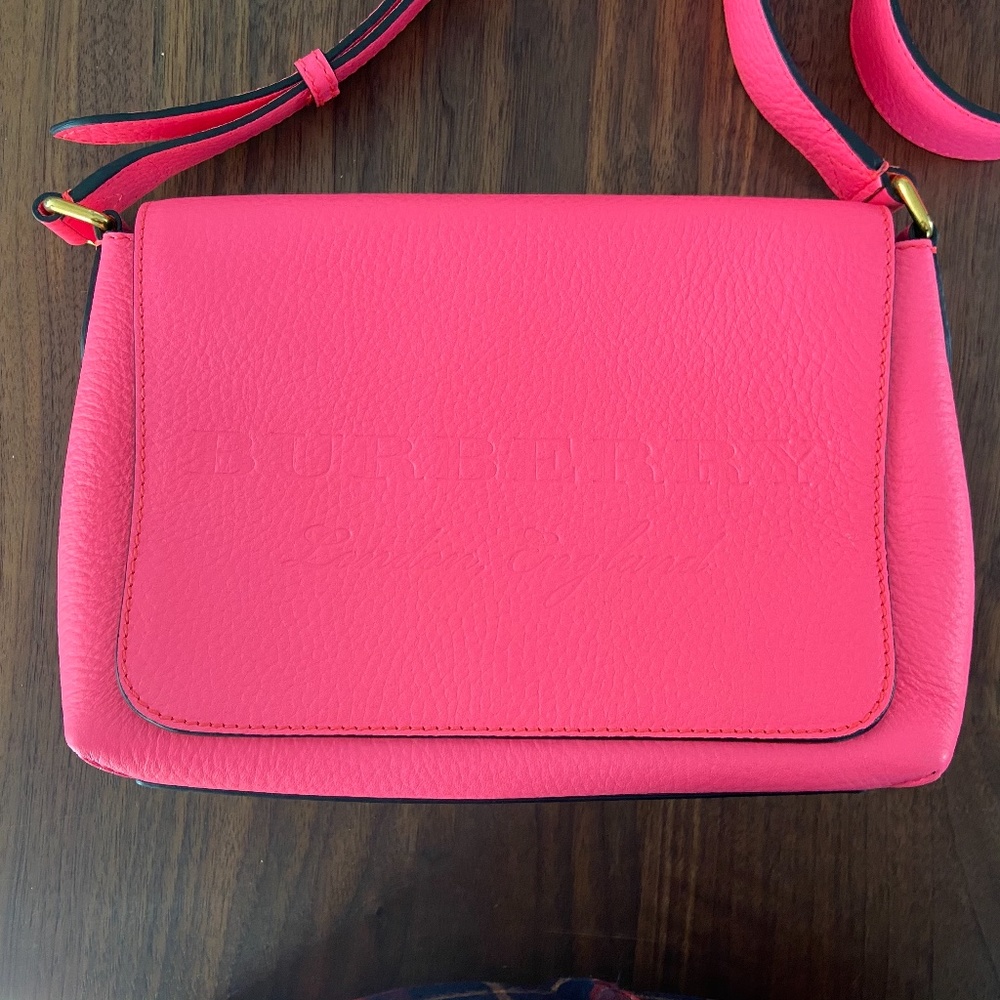 Burberry Burleigh Leather Crossbody Bag Brand New - Picture 4 of 6